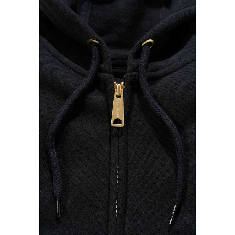Load image into Gallery viewer, Carhartt Mens&#39; Loose Fit Midweight Full-Zip Sweatshirt Black K122-BLK
