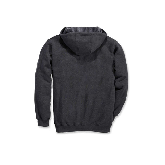 Carhartt Mens' Loose Fit Midweight Full-Zip Sweatshirt Carbon Heather K122-026