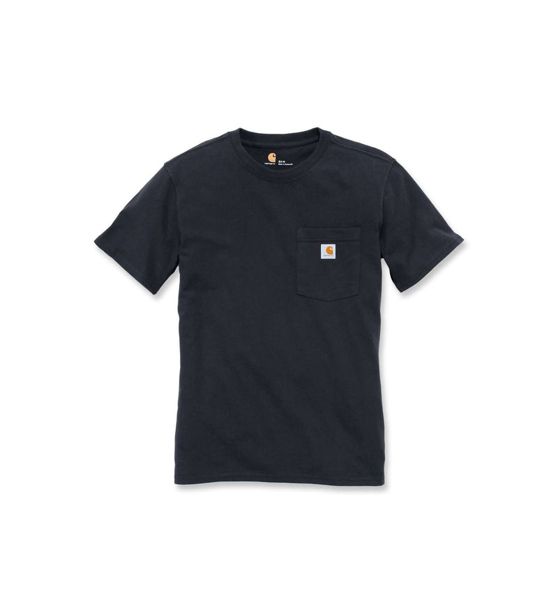Load image into Gallery viewer, Carhartt Womens&#39; Loose Fit Heavyweight Short-Sleeve Pocket T-Shirt Black 103067-001
