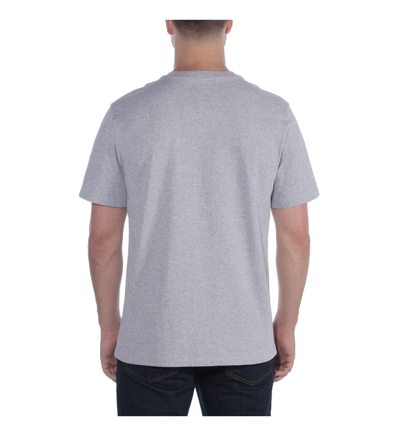 Load image into Gallery viewer, Carhartt Mens&#39; Relaxed Fit Heavyweight Short-Sleeve T-Shirt Heather Gray 104264-HGY
