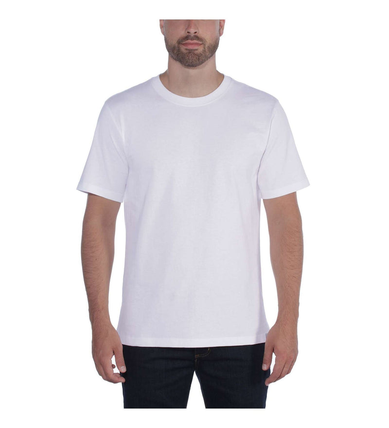 Load image into Gallery viewer, Carhartt Mens&#39; Relaxed Fit Heavyweight Short-Sleeve T-Shirt White 104264-WHT
