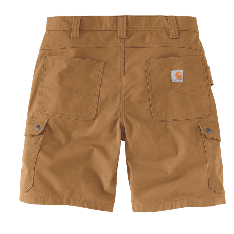 Load image into Gallery viewer, Carhartt Men's Rugged Flex Relaxed Fit Canvas Ripstop Cargo Work Short Brown 104727-BRN
