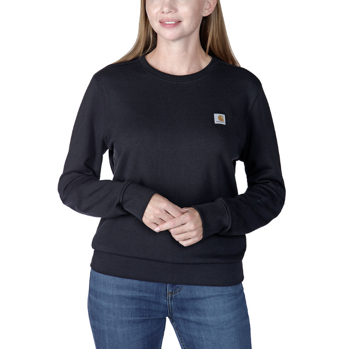 Carhartt Womens' Relaxed Fit Midweight French Terry Crewneck Sweatshirt 106179-N04