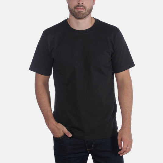 Carhartt Mens' Relaxed Fit Heavyweight Short-Sleeve T-Shirt Black 104264-N04