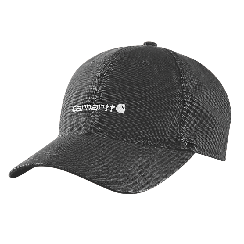 Load image into Gallery viewer, Carhartt Womens&#39; Canvas Embroidered Graphic Cap Black 106810-N04
