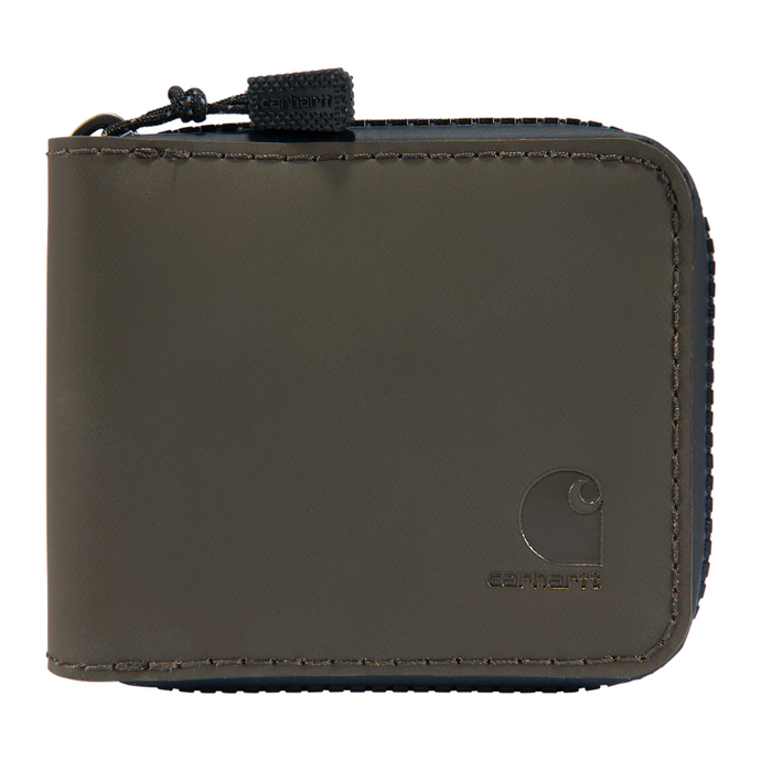 Carhartt Mens' Water Repellent Zipper Wallet Tarmac 802619-217