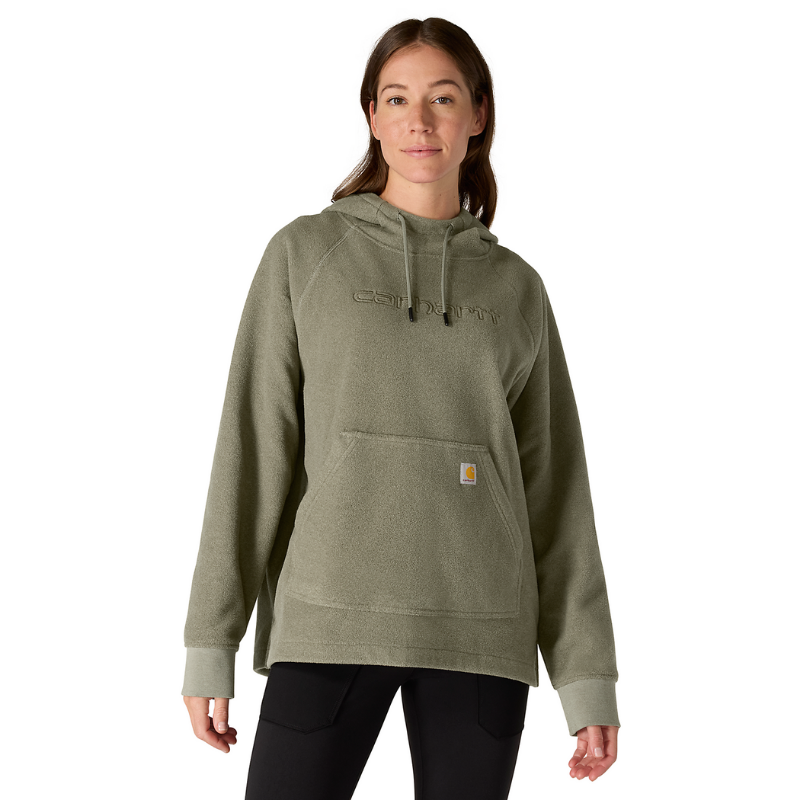 Load image into Gallery viewer, Carhartt Women's Carhartt Force Rochester Sweatshirt Dusty Olive Heather 107142-GF7
