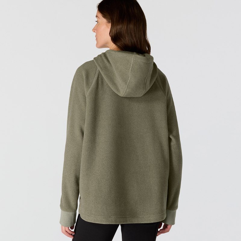Load image into Gallery viewer, Carhartt Women's Carhartt Force Rochester Sweatshirt Dusty Olive Heather 107142-GF7
