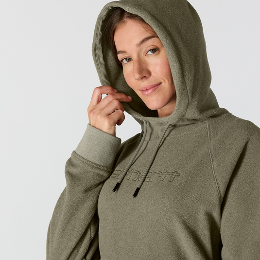 Carhartt Women's Carhartt Force Rochester Sweatshirt Dusty Olive Heather 107142-GF7