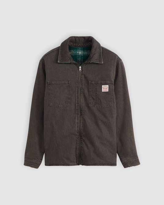 Levi's Men's Reversible Shacket Late Night Grind Black 003B1-0001