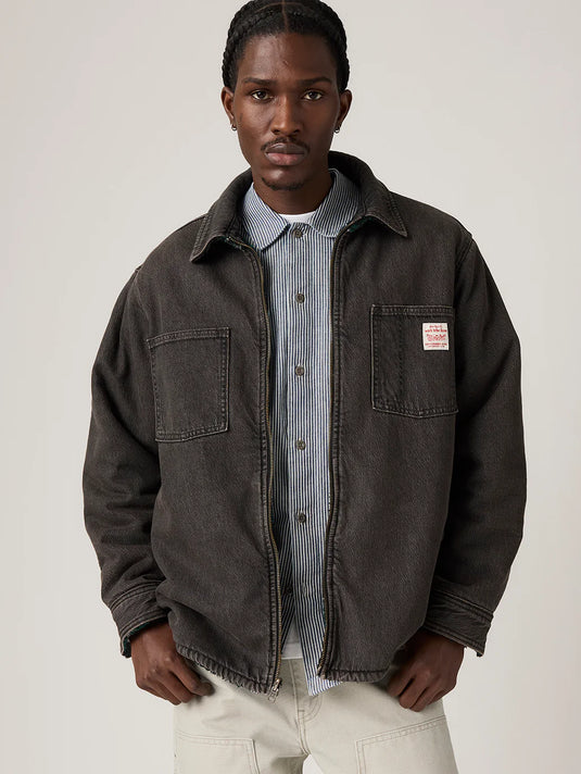 Levi's Men's Reversible Shacket Late Night Grind Black 003B1-0001