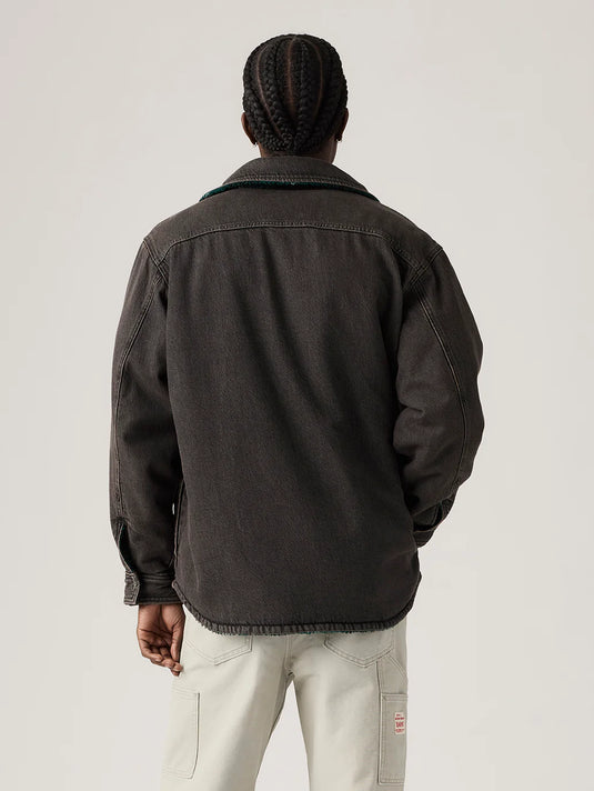 Levi's Men's Reversible Shacket Late Night Grind Black 003B1-0001