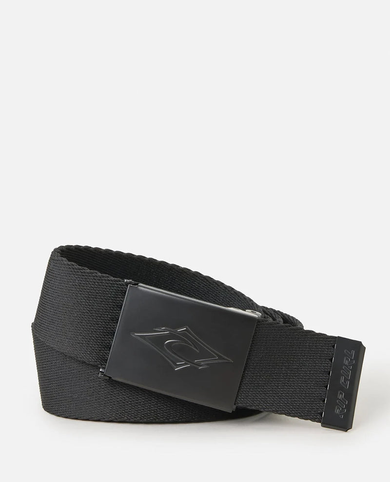 Load image into Gallery viewer, Rip Curl Unisex Rando Webbing Belt  Black 003MBE-0090
