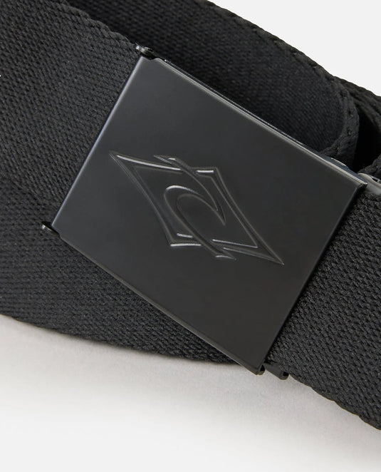 Rip Curl Unisex Rando Webbing Belt  Black 003MBE-0090