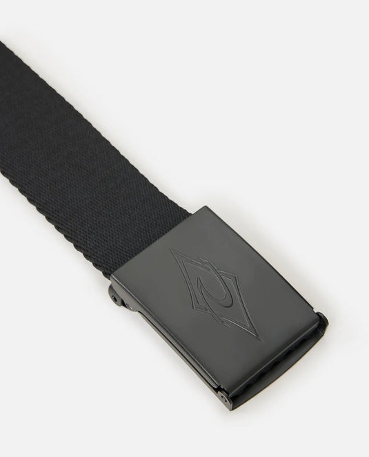 Rip Curl Unisex Rando Webbing Belt  Black 003MBE-0090