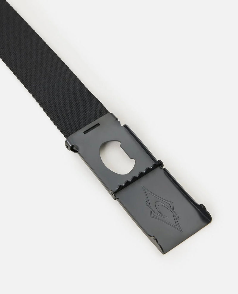 Load image into Gallery viewer, Rip Curl Unisex Rando Webbing Belt  Black 003MBE-0090
