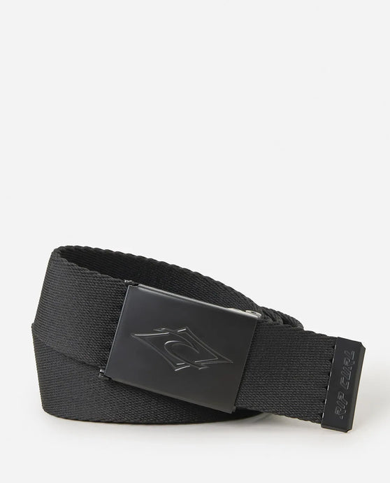 Rip Curl Unisex Rando Webbing Belt Black 003MBE-0090