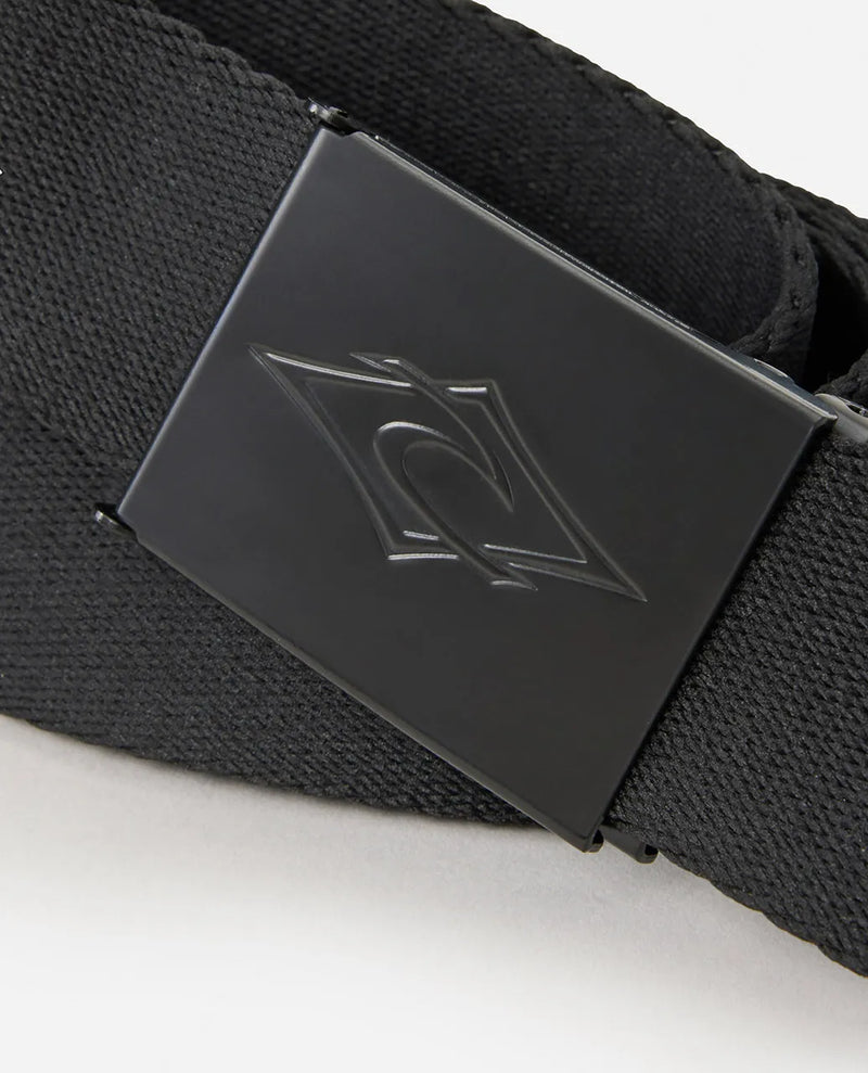 Load image into Gallery viewer, Rip Curl Unisex Rando Webbing Belt Black 003MBE-0090
