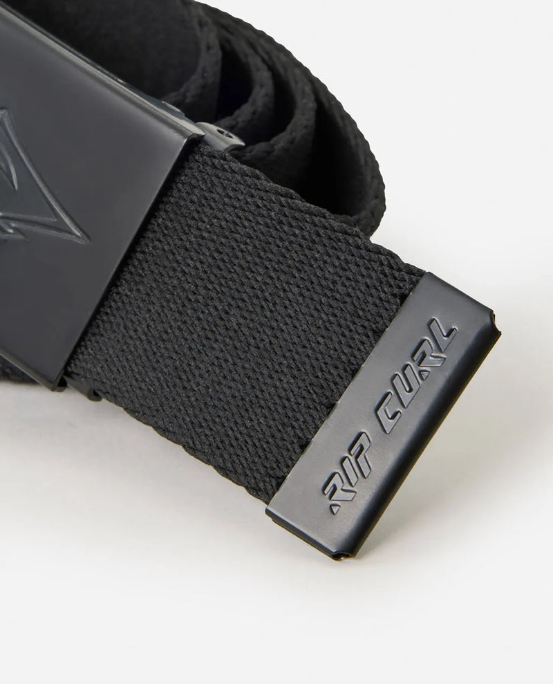 Load image into Gallery viewer, Rip Curl Unisex Rando Webbing Belt Black 003MBE-0090
