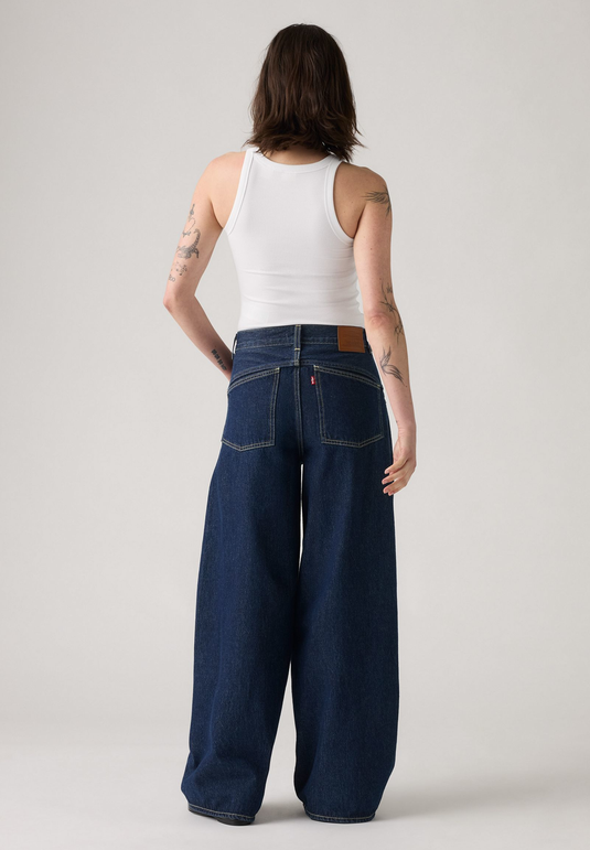 Levi's Womens' Super Baggy Barrel Jeans Shaded View 003NF0001