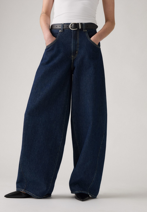 Levi's Womens' Super Baggy Barrel Jeans Shaded View 003NF0001