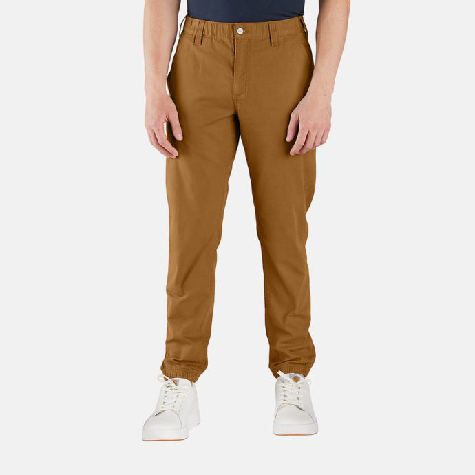 Carhartt Rugged Flex Relaxed Fit Canvas Jogger Pants Carhartt Brown 106889-BRN