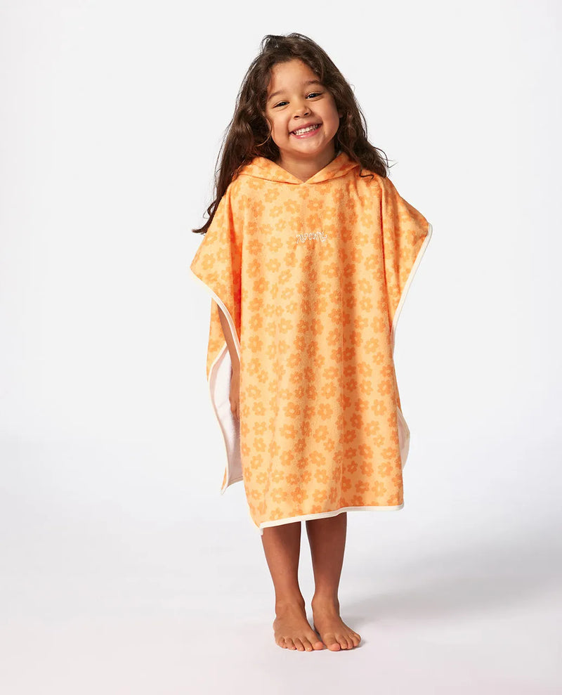 Load image into Gallery viewer, Rip Curl Kid&#39;s Mixed Hooded Towel Poncho Mango 009JTO-3382
