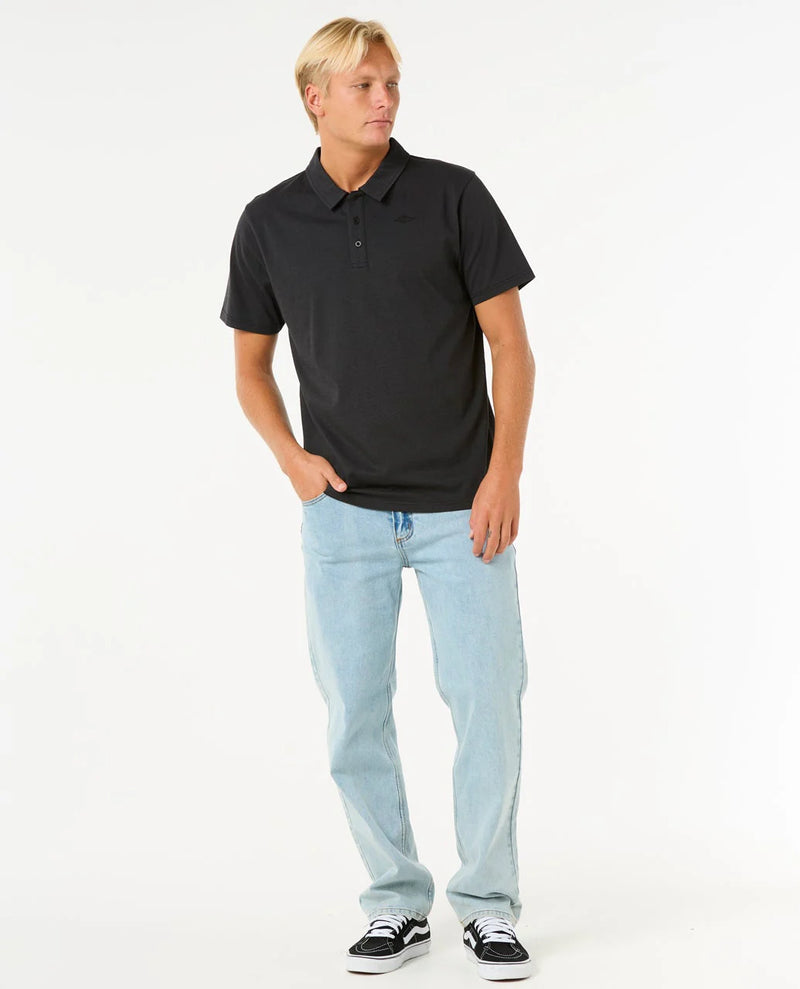 Load image into Gallery viewer, Rip Curl Men's Easy As Polo T-Shirt Black 00HMPO_0090
