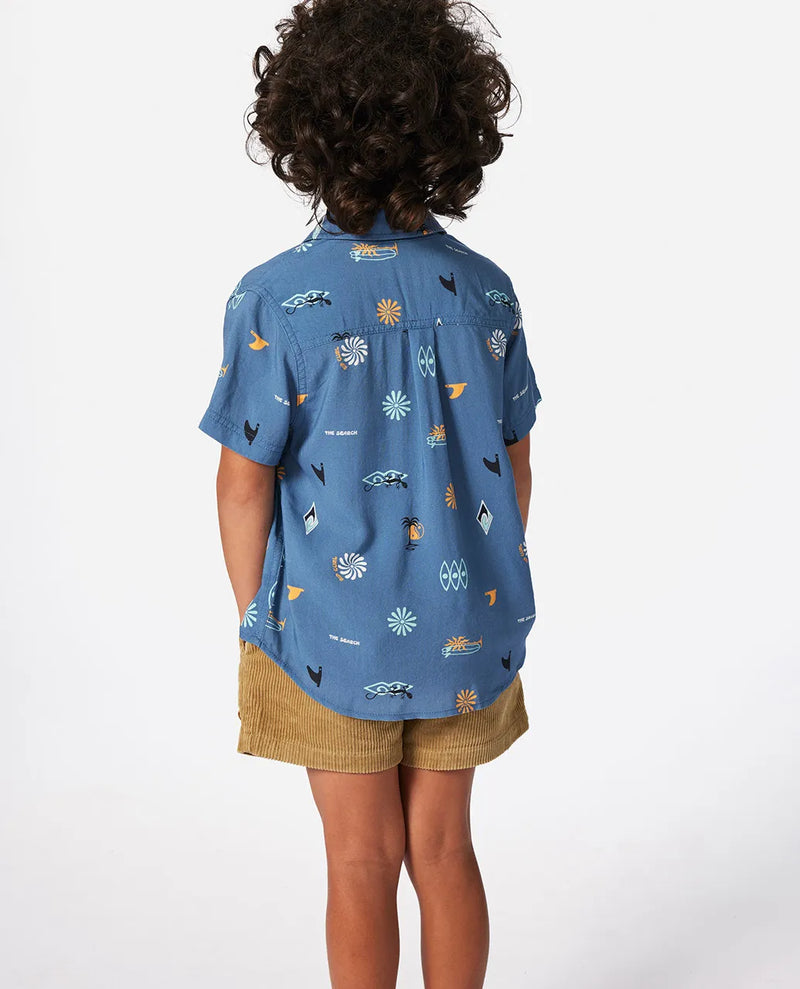 Load image into Gallery viewer, Rip Curl Kid&#39;s Grom Energy Shirt Vintage Navy (1-8 Years) 00LTSH-9435
