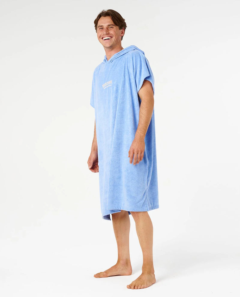 Load image into Gallery viewer, Rip Curl Unisex Classic Surf Hooded Towel Poncho 104cm Blue 00ZWTO_0070

