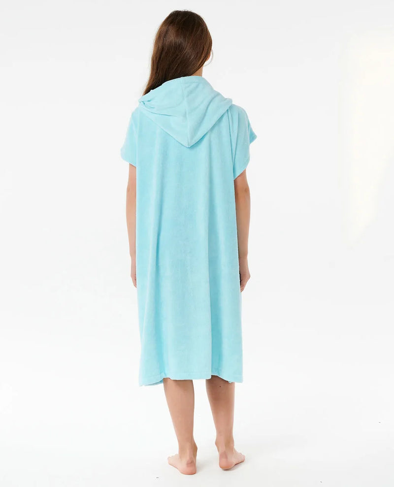 Load image into Gallery viewer, Rip Curl Kid&#39;s Classic Surf Hooded Poncho Sky Blue 00CGTO-0079

