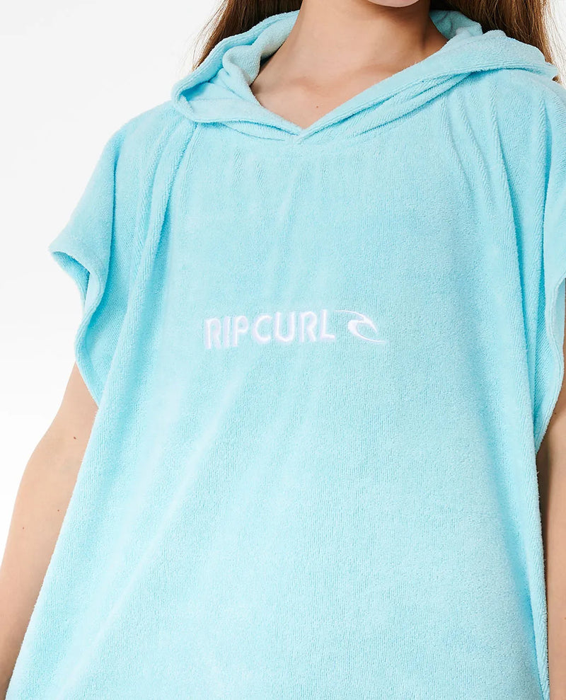 Load image into Gallery viewer, Rip Curl Kid&#39;s Classic Surf Hooded Poncho Sky Blue 00CGTO-0079

