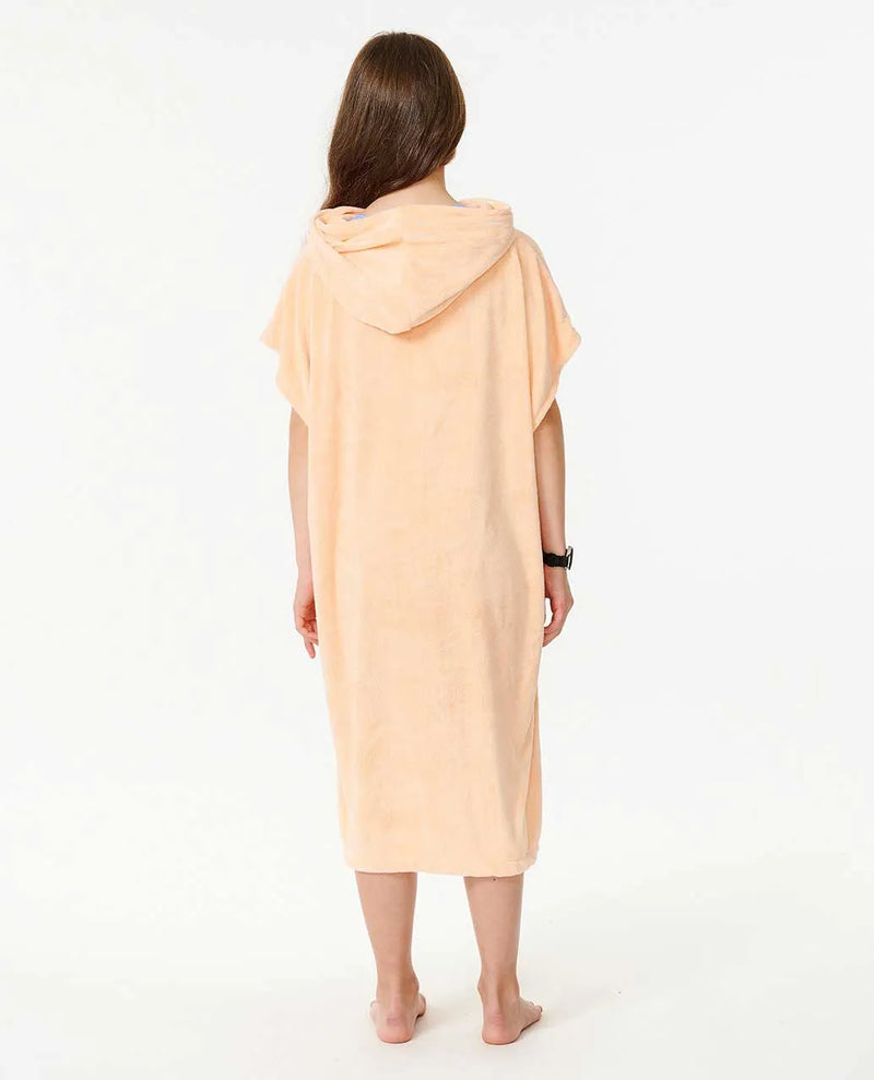 Load image into Gallery viewer, Rip Curl Kid&#39;s Classic Surf Hooded Poncho Peach 00CGTO-0165
