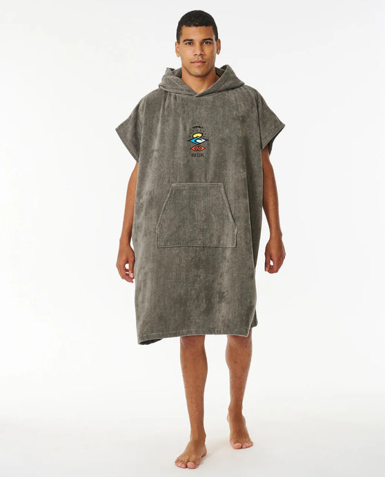 Rip Curl Men's Logo Hooded Towel Grey 00GMTO-0080