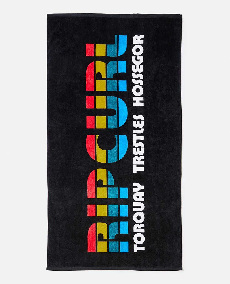Load image into Gallery viewer, Rip Curl Unisex Mixed Towel Black 00IMTO-0090
