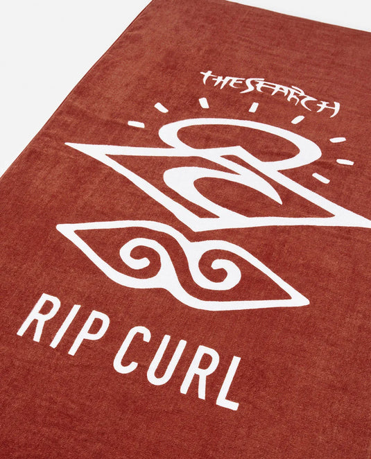 Rip Curl Unisex Mixed Beach Towel Terracotta 00IMTO-0256