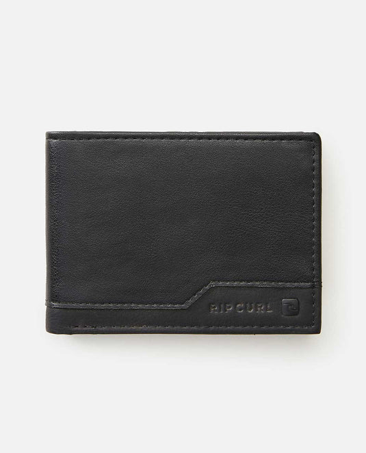 Rip Curl Unisex Ridge PU All Day Wallet Black/Grey 00SMWA-0097