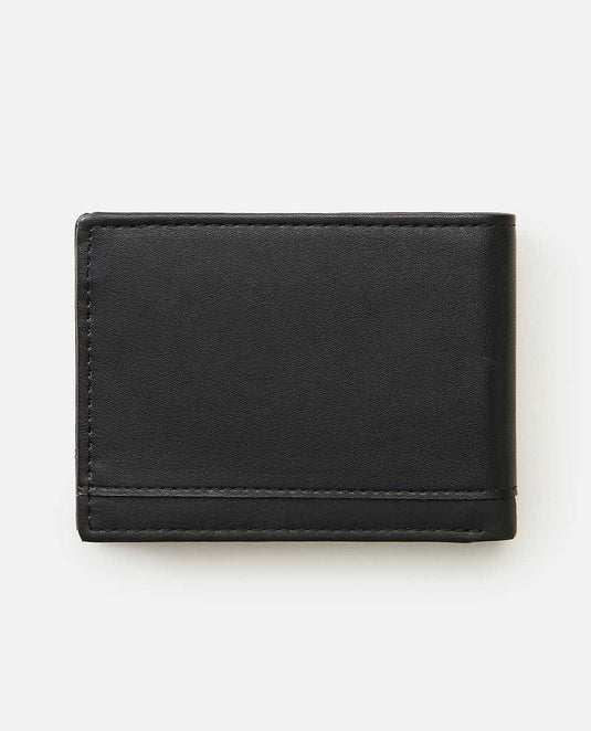 Rip Curl Unisex Ridge PU All Day Wallet Black/Grey 00SMWA-0097