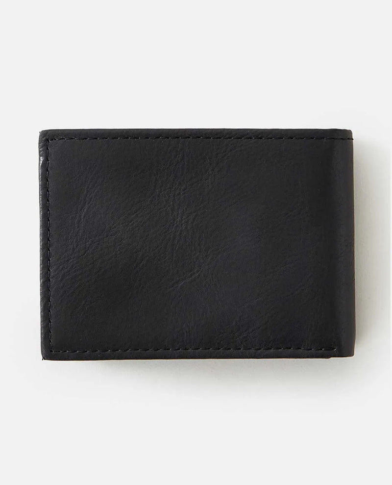 Load image into Gallery viewer, Rip Curl Men&#39;s Stacked RFID © Slim Wallet Black 00ZMWA-0090
