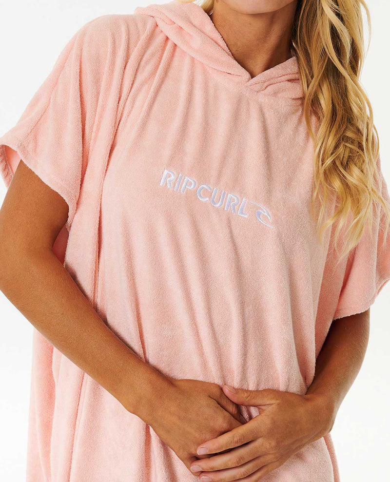 Load image into Gallery viewer, Rip Curl Women&#39;s Classic Surf Hooded Poncho Peach 00ZWTO-0165
