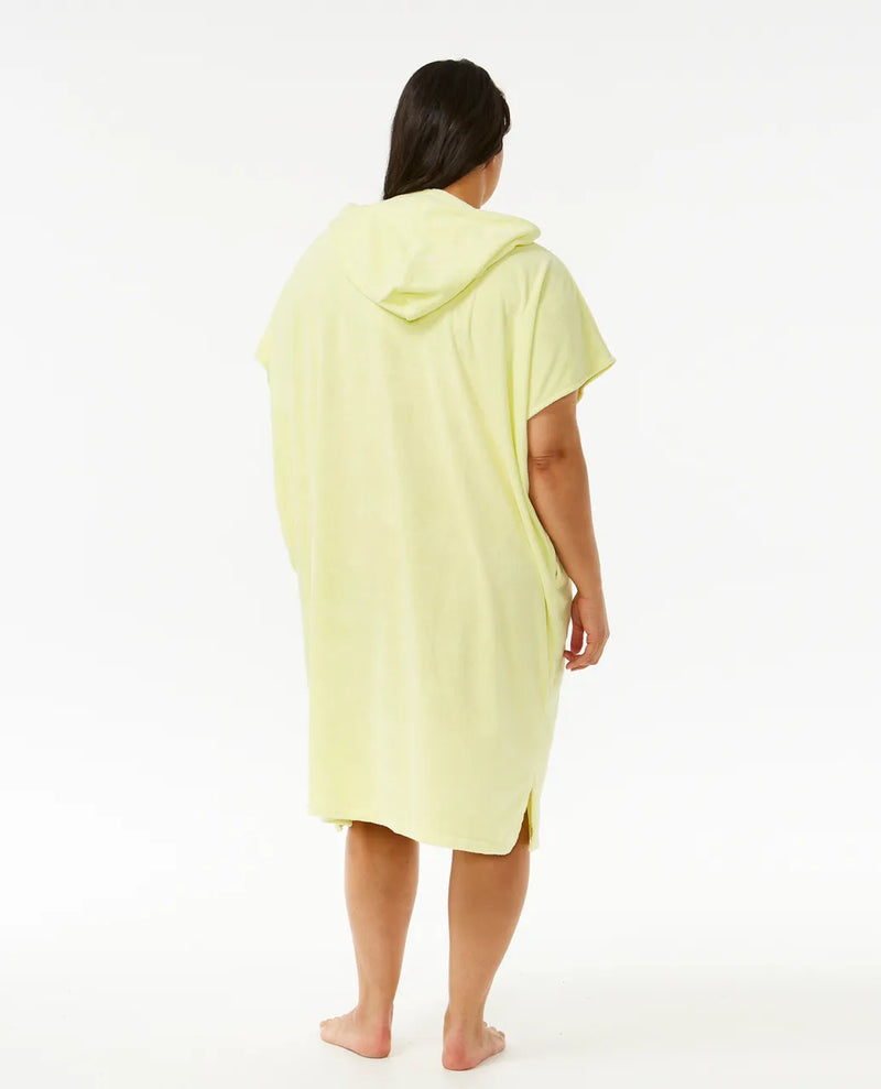 Load image into Gallery viewer, Rip Curl Women&#39;s Classic Surf Hooded Towel Bright Yellow 00ZWTO-9328
