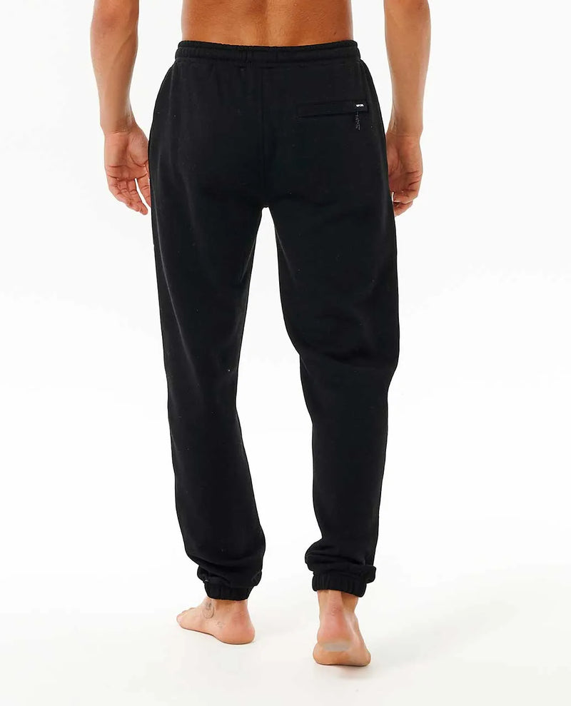 Load image into Gallery viewer, Rip Curl Men&#39;s Icons of Surf Track Pant Black 011MPA-0090
