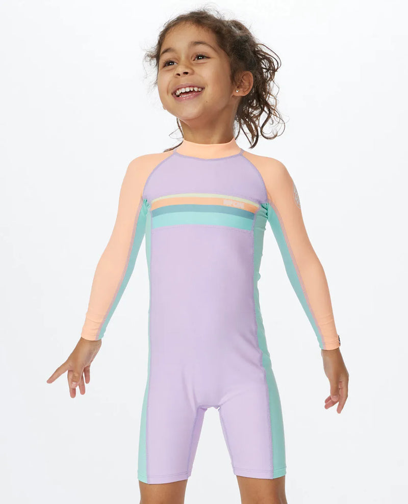 Load image into Gallery viewer, Rip Curl Kid&#39;s Crystal Cove Long Sleeve Surf Suit Multico 012JRV-3282
