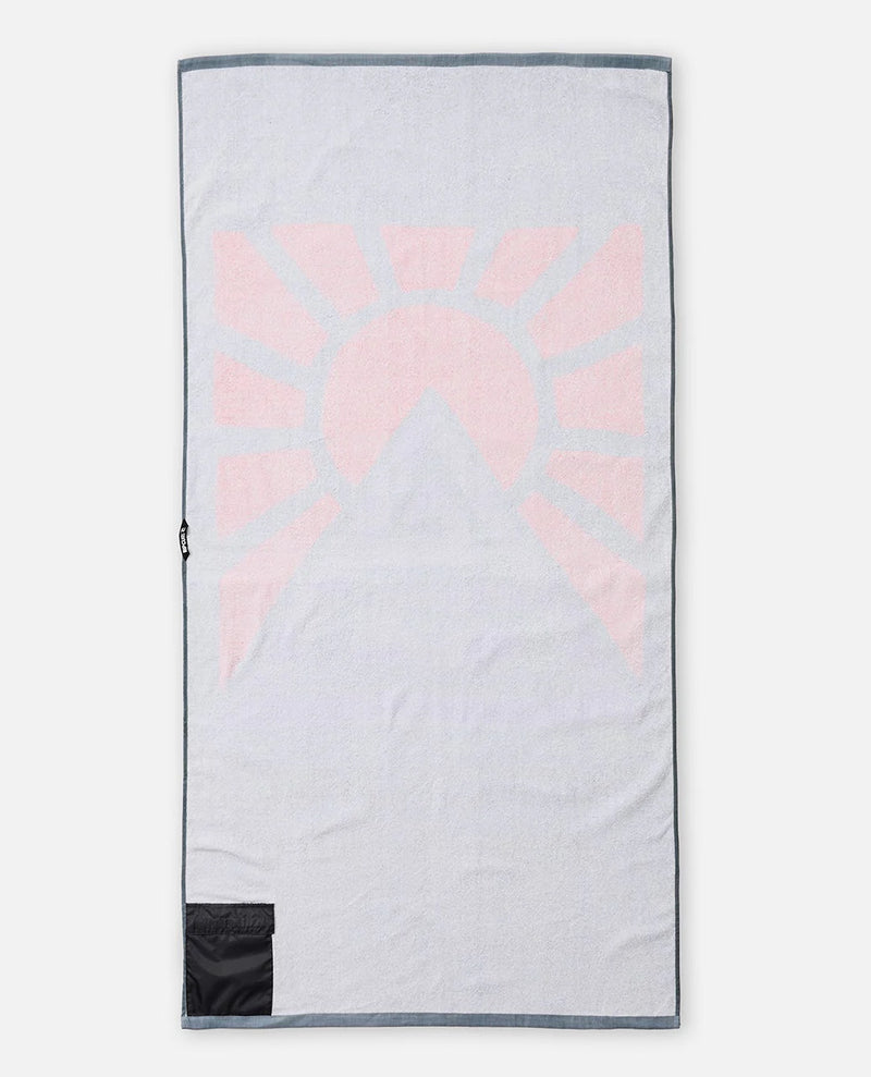 Load image into Gallery viewer, Rip Curl Unisex Sunstash Beach Towel 180 - 60cm Chrome 013MTO_0581
