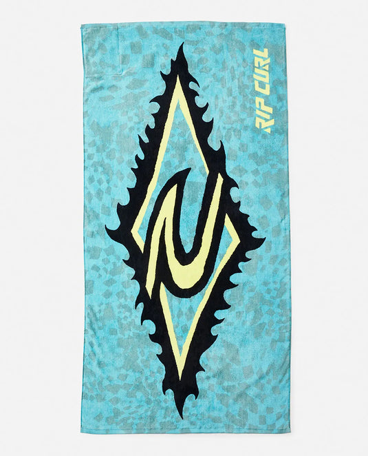 Rip Curl Men's Sunstash Beach Towel Blue Lagoon 013MTO-3038
