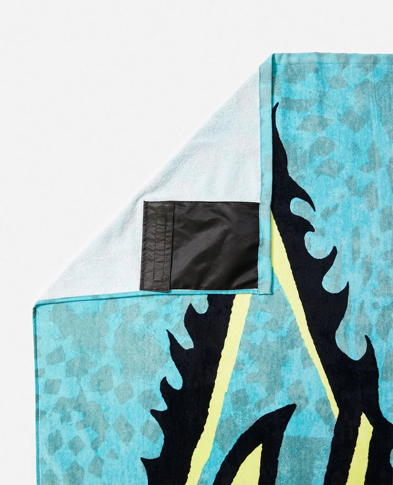 Load image into Gallery viewer, Rip Curl Men&#39;s Sunstash Beach Towel Blue Lagoon 013MTO-3038
