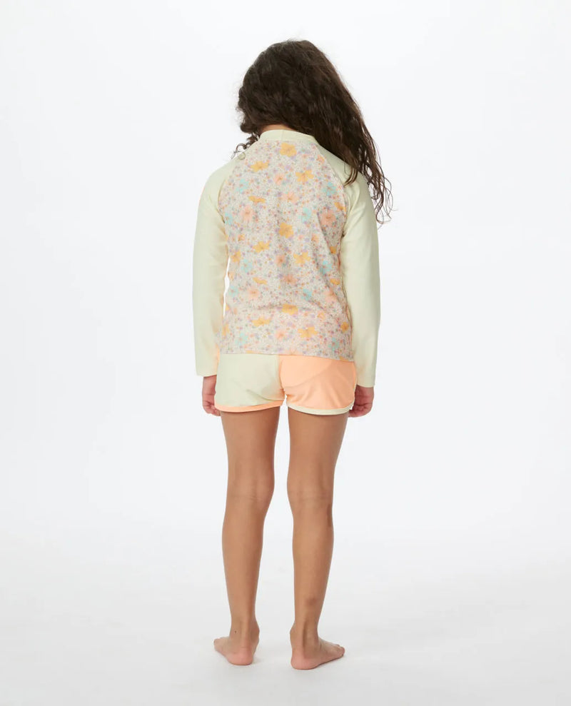 Load image into Gallery viewer, Rip Curl Kid&#39;s Crystal Long Sleeve Rash Vest Multico 013JRV-3282
