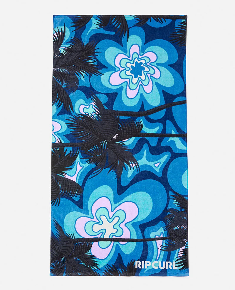 Load image into Gallery viewer, Rip Curl Unisex Sunstash Beach Towel Blue Yonder 013MTO-8717
