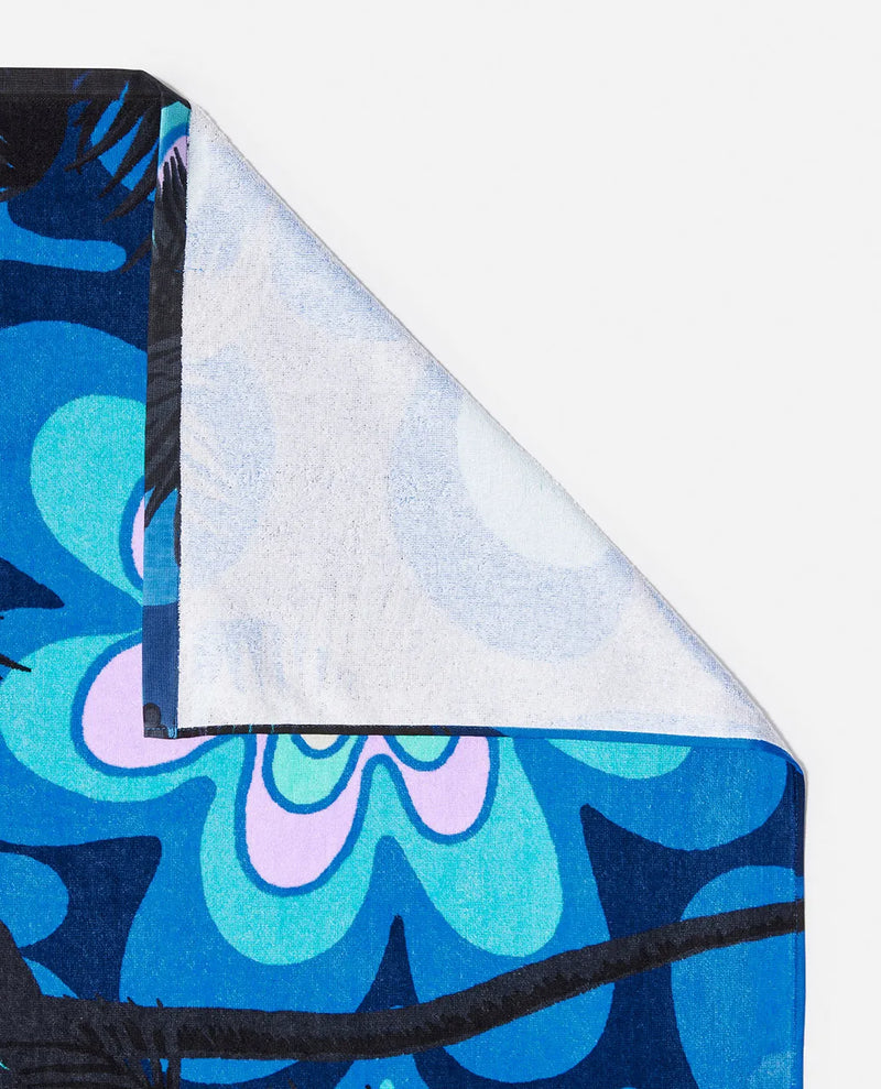 Load image into Gallery viewer, Rip Curl Unisex Sunstash Beach Towel Blue Yonder 013MTO-8717
