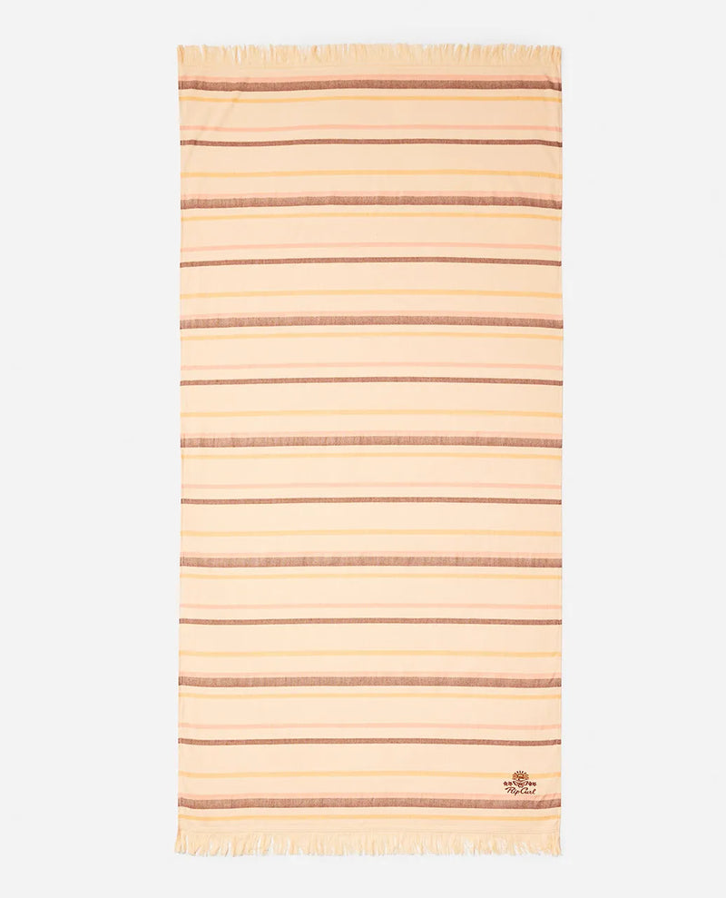 Load image into Gallery viewer, Rip Curl Unisex Revival Terry Beach Towel Peach 016WTO-0165

